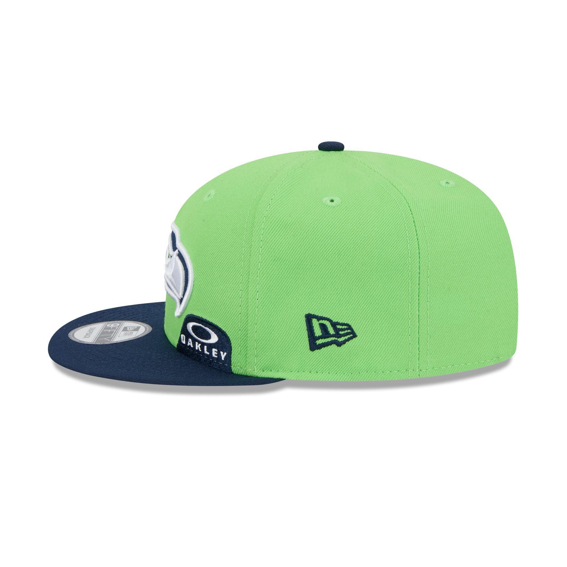 Oakley x Seattle Seahawks 9FIFTY Snapback Hat Male Product Image