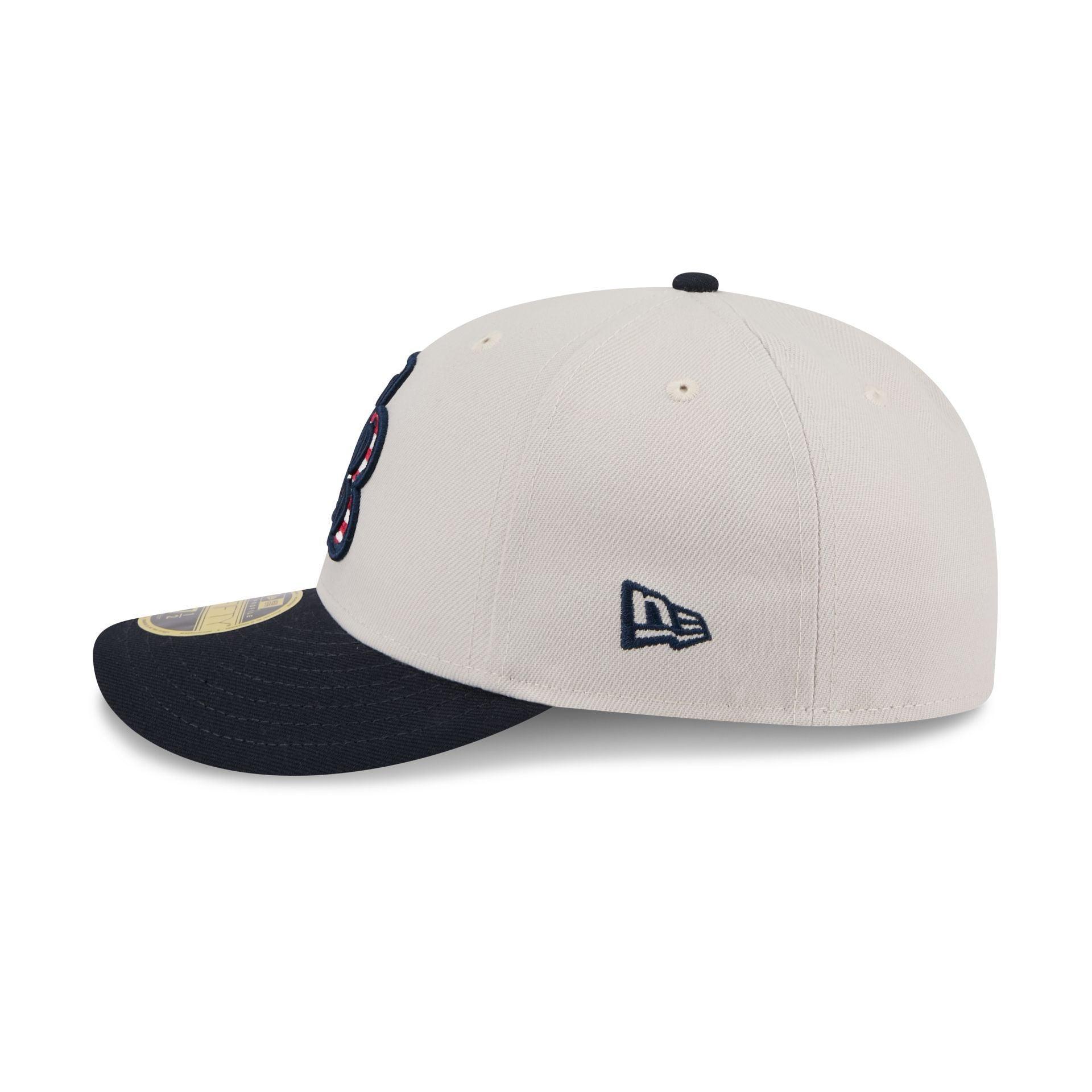 Tampa Bay Rays Independence Day 2024 Low Profile 59FIFTY Fitted Hat Male Product Image