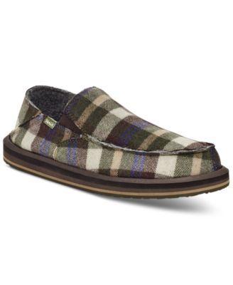 Sanuk Sidewalk Surfer Plaid Slip-On Shoe Product Image