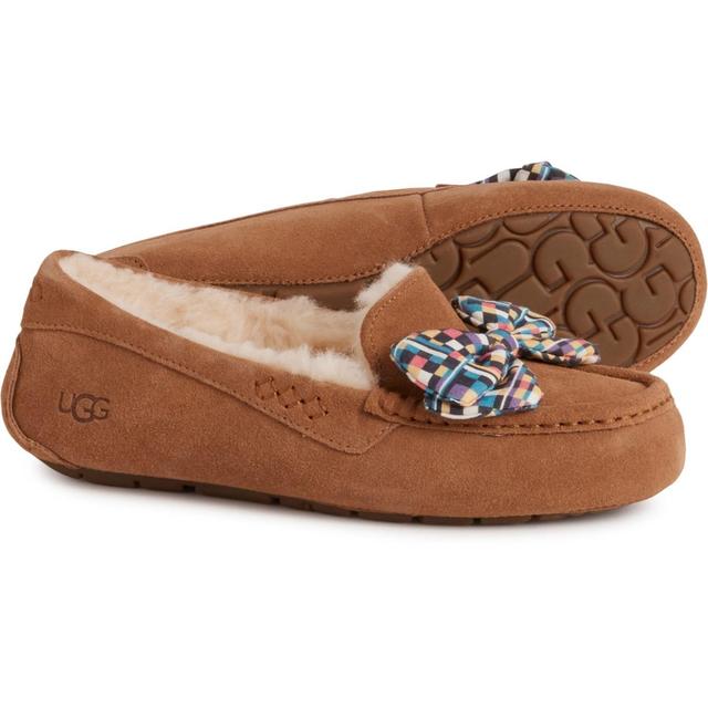 UGG® Australia Ansley Checker Bow Slippers (For Women) Product Image