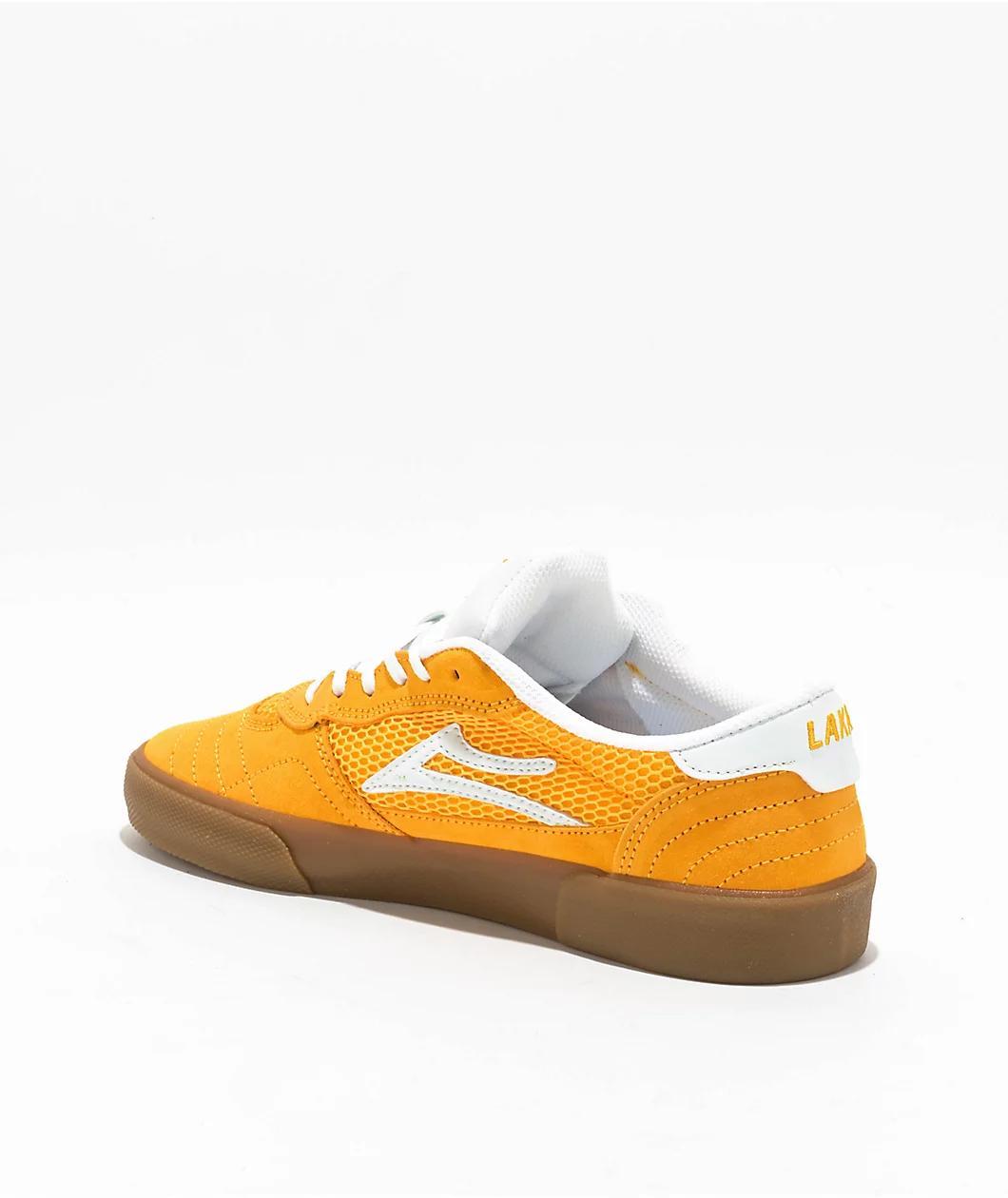 Lakai Cambridge Gold & Gum Skate Shoes Product Image