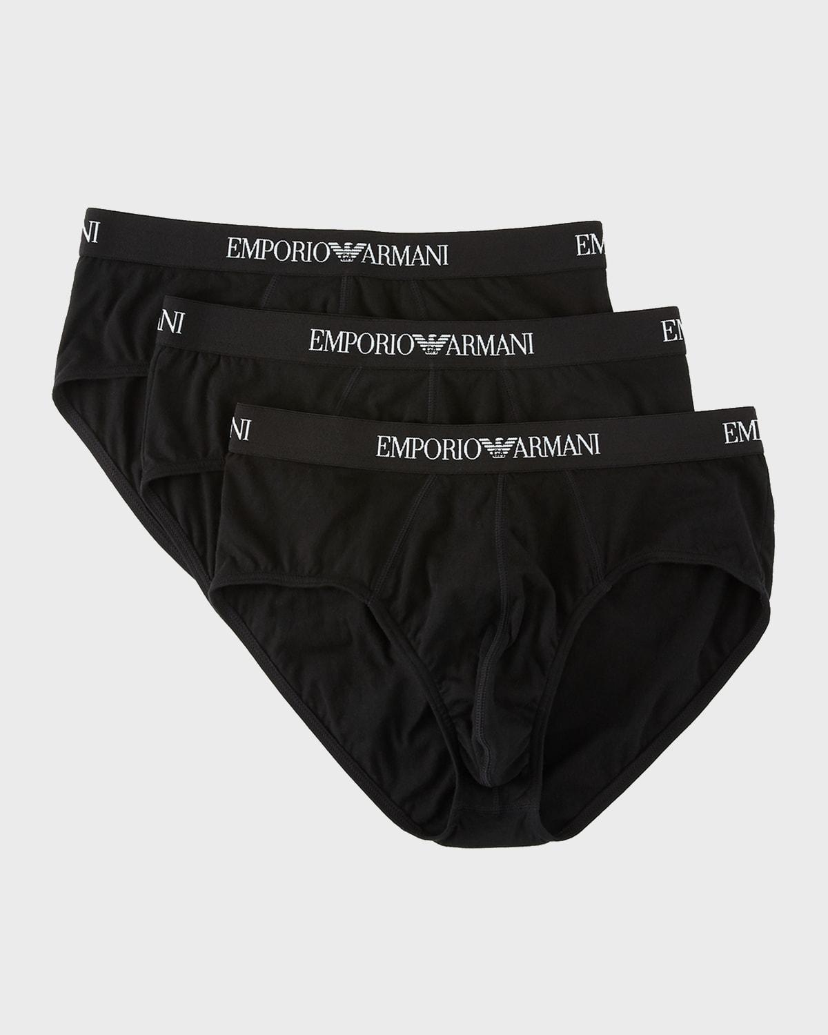 Emporio Armani Pure Cotton Briefs Assorted 3 Product Image