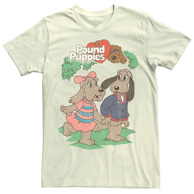 Mens Pound Puppies Puppy Couple Tee Natural Product Image