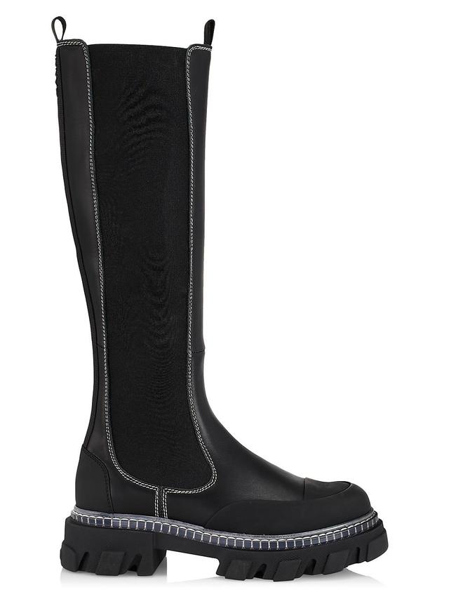 Ganni Knee High Chelsea Boot Product Image