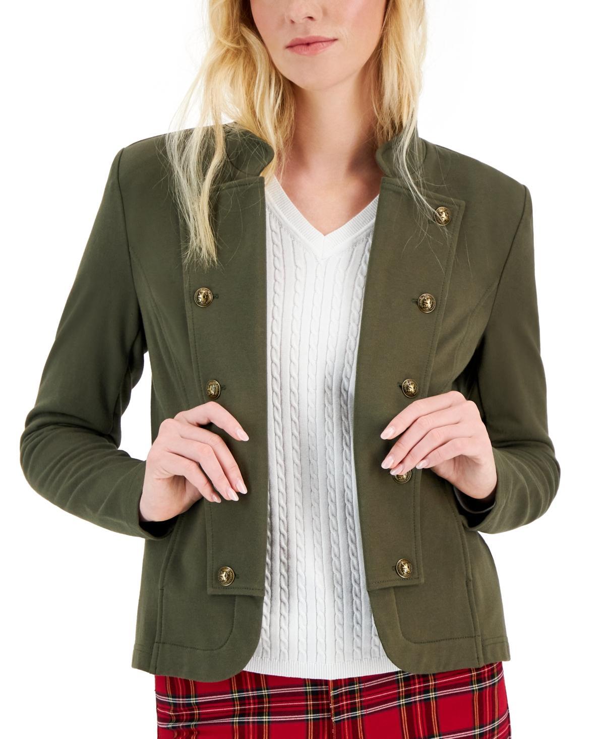 Womens Tommy Hilfiger Marled Band Jacket Product Image