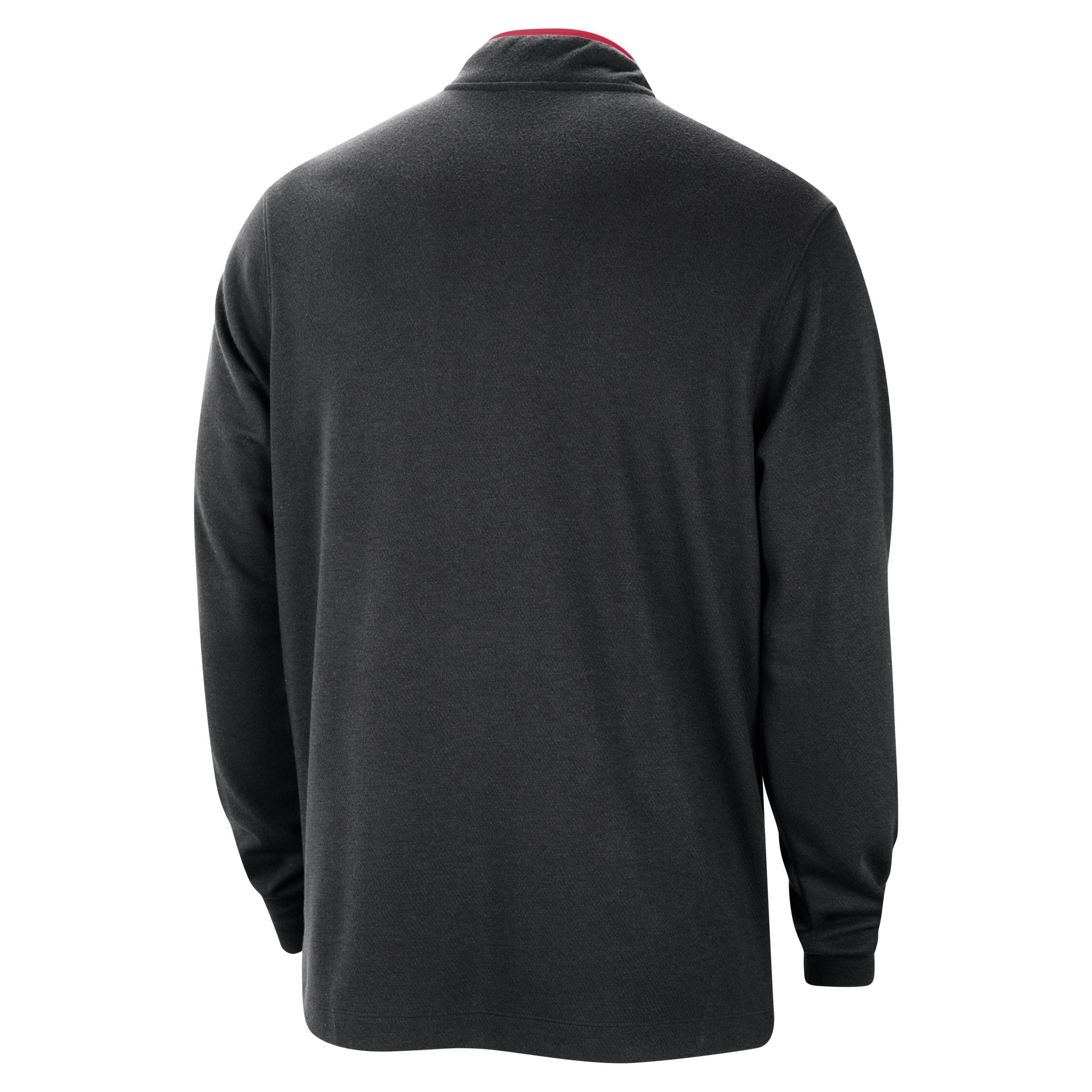 Portland Trail Blazers 2023/24 City Edition Nike Mens Dri-FIT NBA 1/2-Zip Long-Sleeve Top Product Image