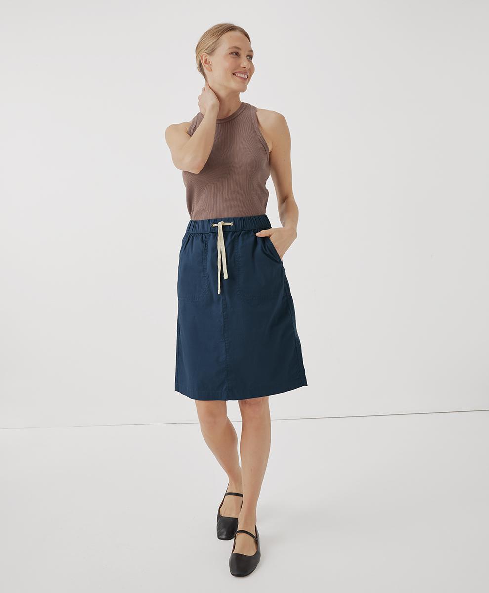 Womens Daily Twill Skirt S Product Image