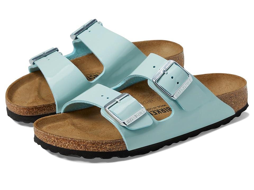 Birkenstock Arizona Patent (Surf Green) Women's Shoes Product Image