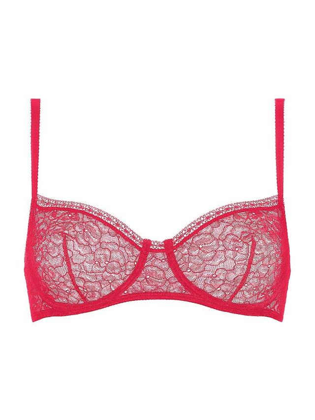 Womens Sourire Lace Demi Bra Product Image