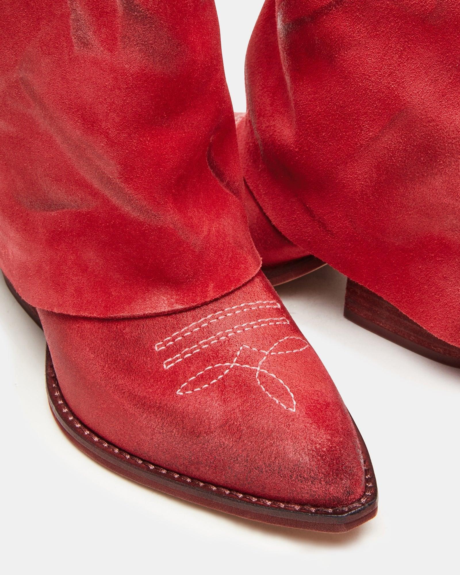 SORVINO RED SUEDE Product Image