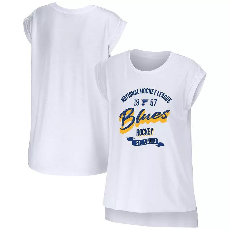 Womens WEAR by Erin Andrews St. Louis Blues Domestic Tank Top Product Image