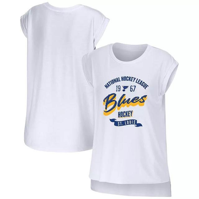 Womens WEAR by Erin Andrews St. Louis Blues Domestic Tank Top Product Image