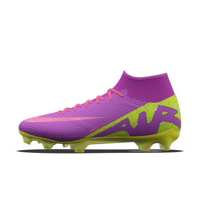 Nike Men's Mercurial Superfly 9 Academy By You Custom Firm-Ground Soccer Cleats Product Image