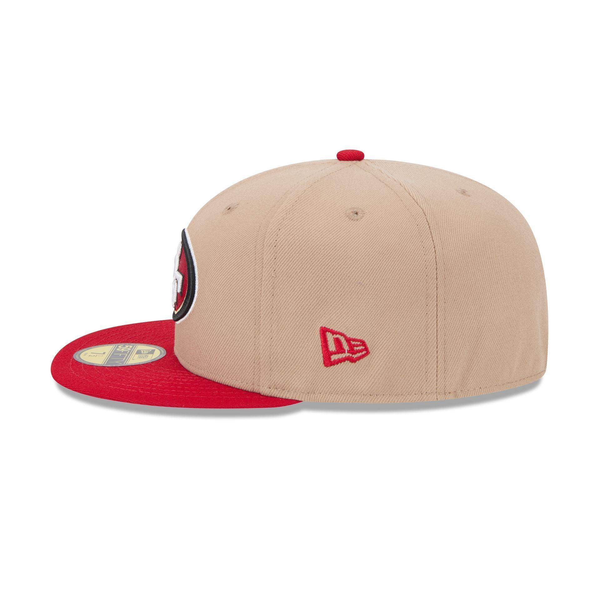 San Francisco 49ers Camel 59FIFTY Fitted Hat Male Product Image