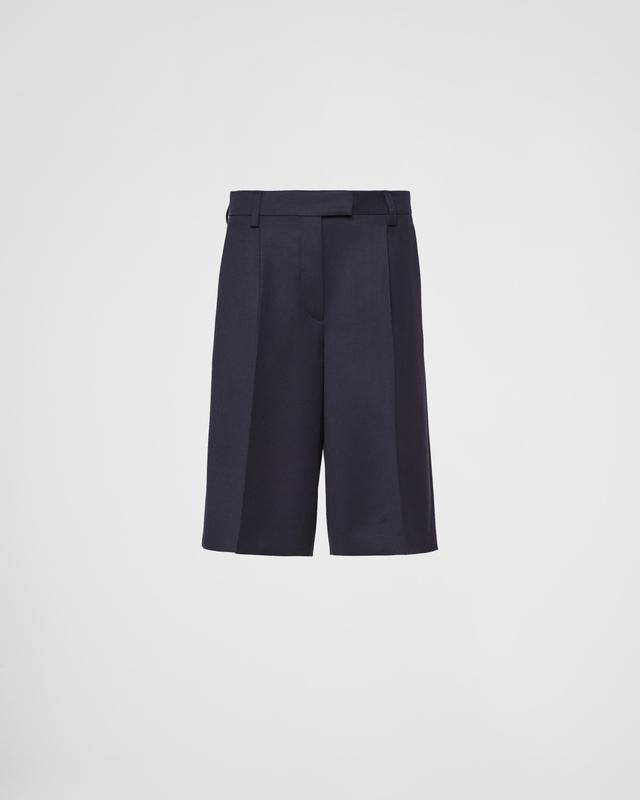 Gabardine Bermuda shorts Product Image