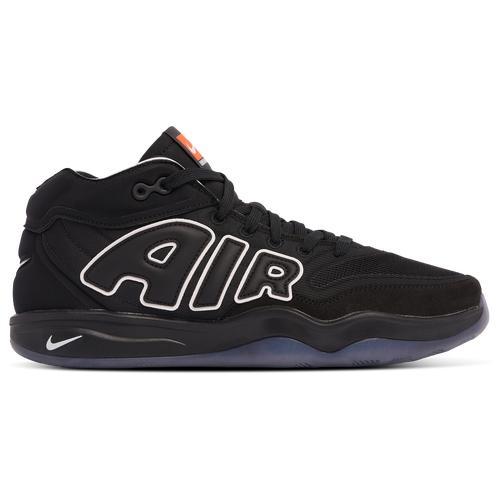 Nike Mens Nike Air Zoom G.T. Hustle 2 - Mens Basketball Shoes White/Black Product Image