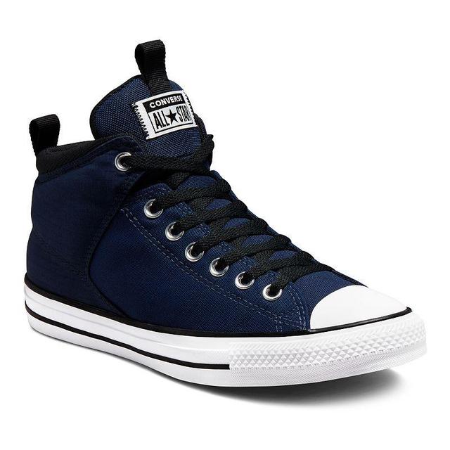 Converse Chuck Taylor All Star High Street Mens Sneakers Black Navy Product Image