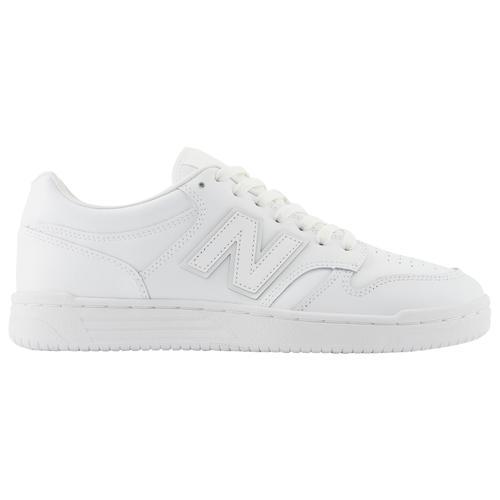 New Balance Mens New Balance 480 Low - Mens Basketball Shoes White/White Product Image