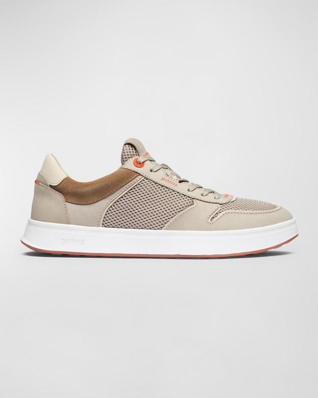 Mens Strada Mix-Leather and Mesh Sneakers Product Image