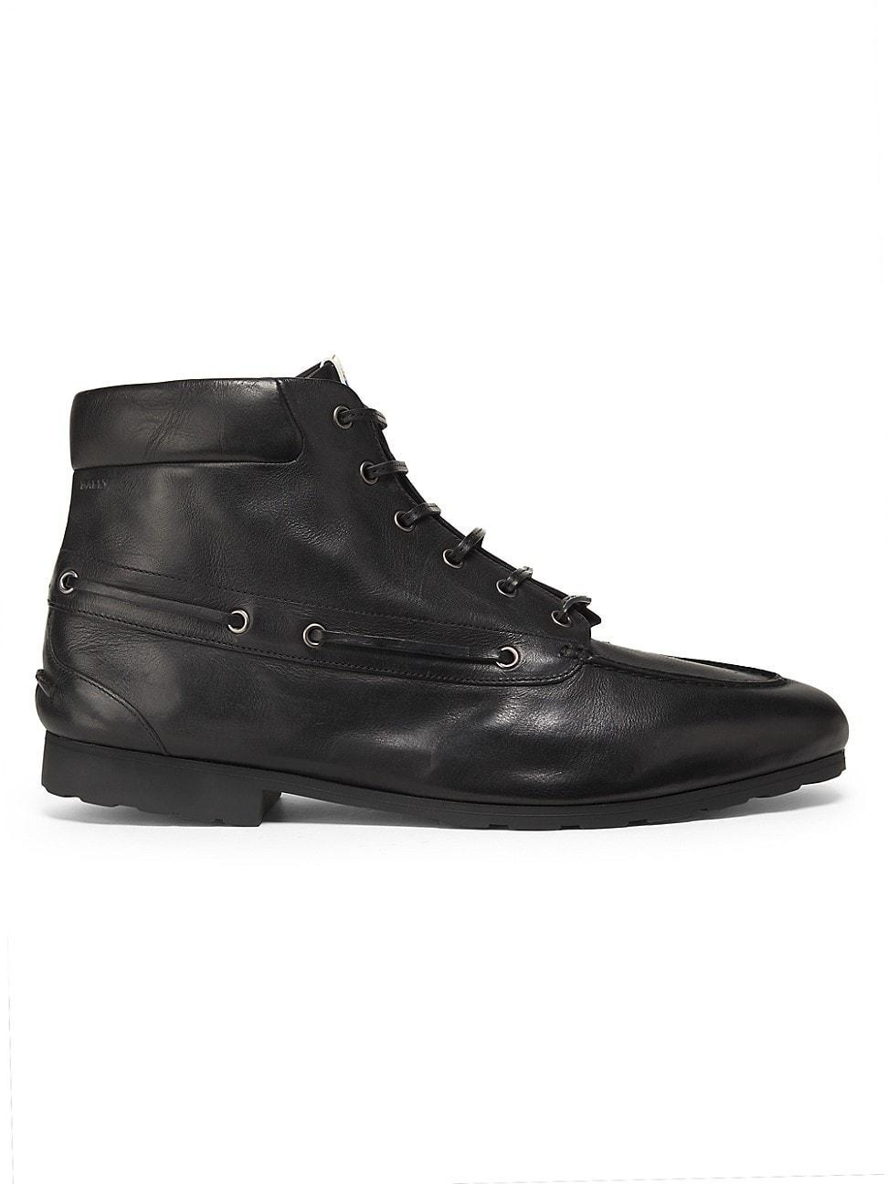 Mens Leather Ankle Boots Product Image