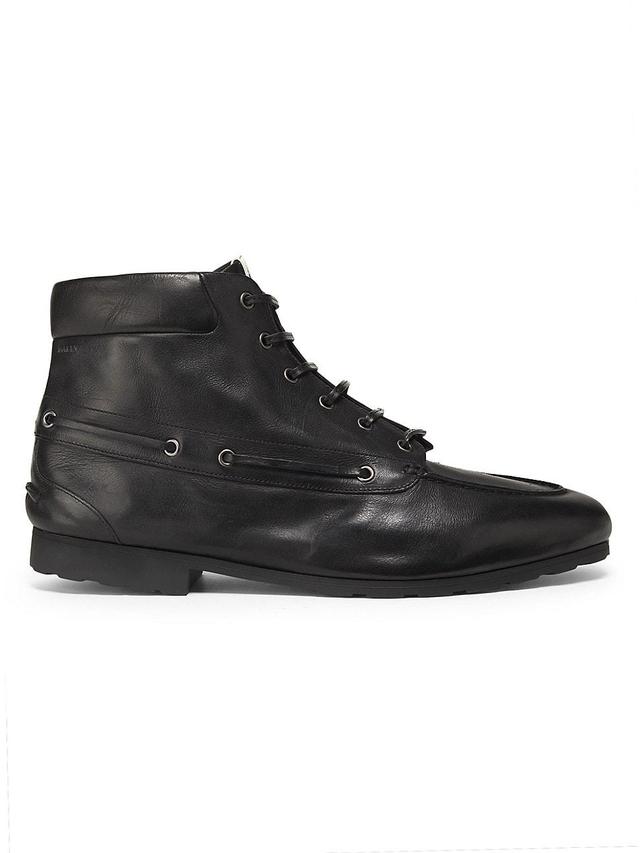 Mens Leather Ankle Boots Product Image