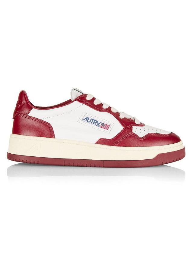 Womens Medalist Leather Low-Top Sneakers Product Image