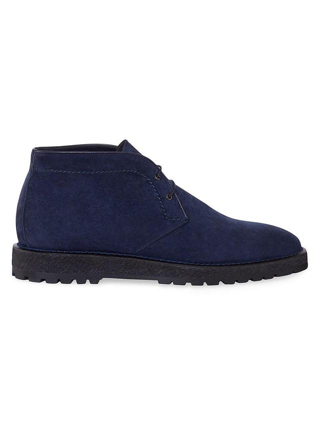 Mens Calfskin Suede Chukka Boots Product Image