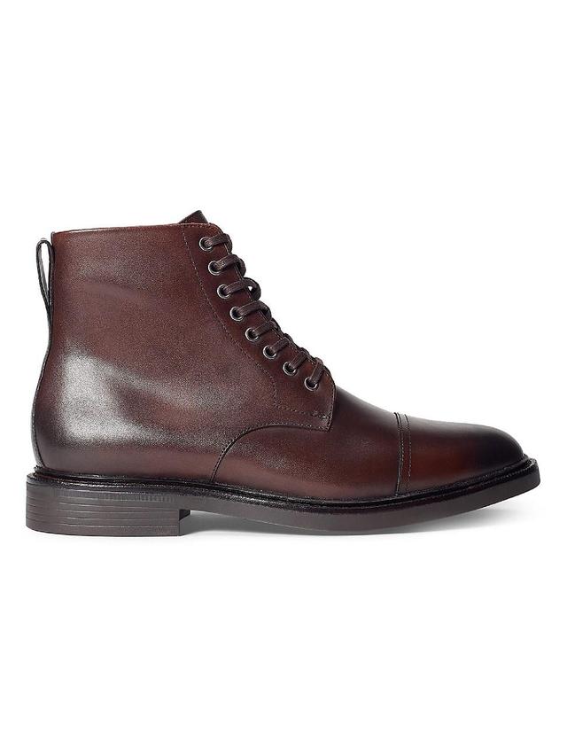 Mens Asher Leather Lace-Up Boots Product Image