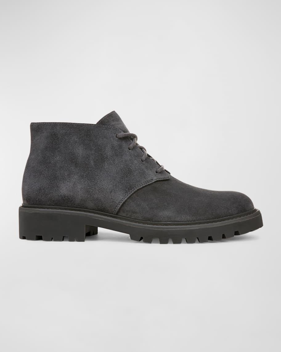 Mens Suede Lace-Up Ankle Boots product image