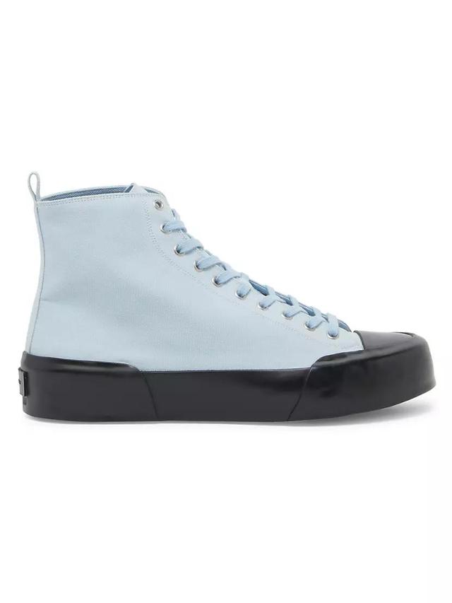 Canvas High-Top Sneakers Product Image