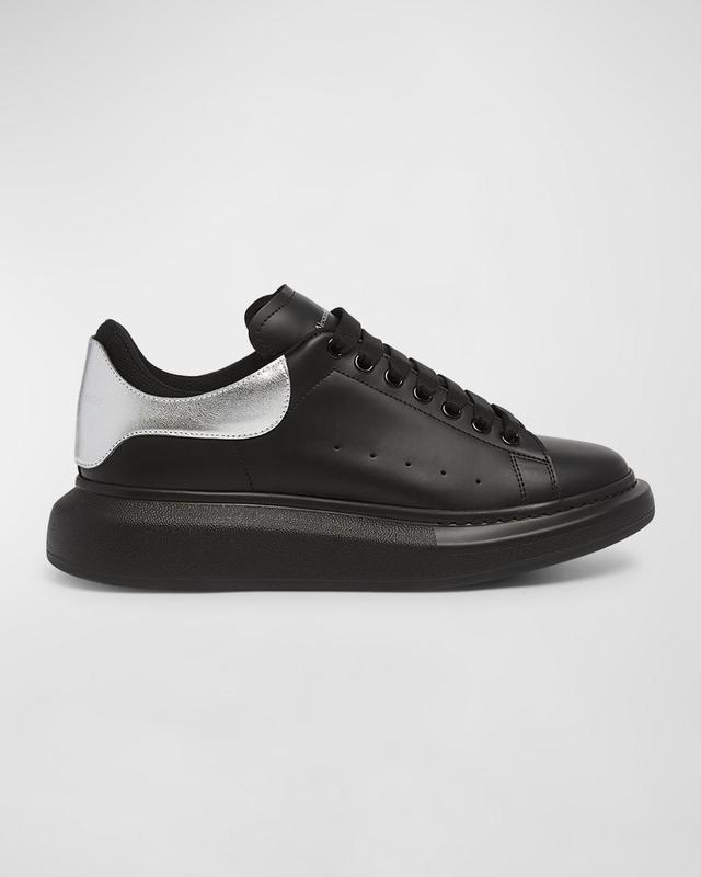 Men's Oversized Larry Leather Low-Top Sneakers Product Image