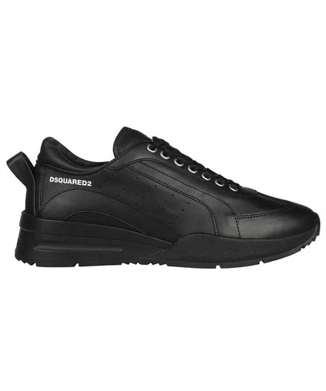 DSQUARED2 Man Sneakers Black Size 7 Soft Leather Product Image