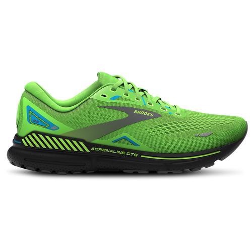 Brooks Mens Brooks Adrenaline GTS 23 - Mens Shoes Oyster/Ebony/Alloy Product Image