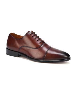 Anthony Veer Mens Bill Cap Toe Oxford Leather Dress Shoes Product Image