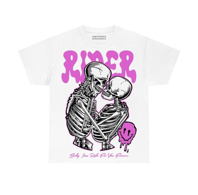 Hyper Violet 4s Flontae T-Shirt Rider Graphic Product Image