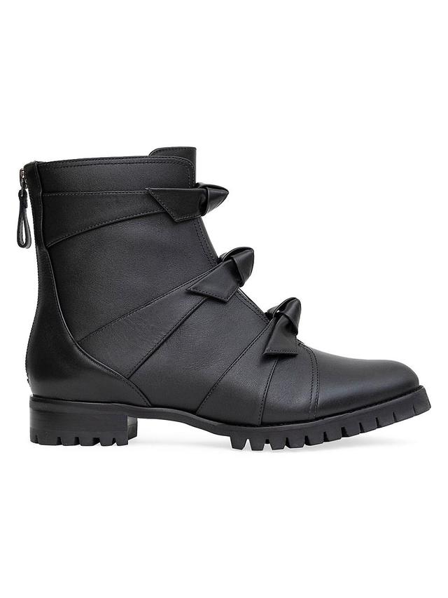 Womens Lolita Waterproof Combat Booties Product Image