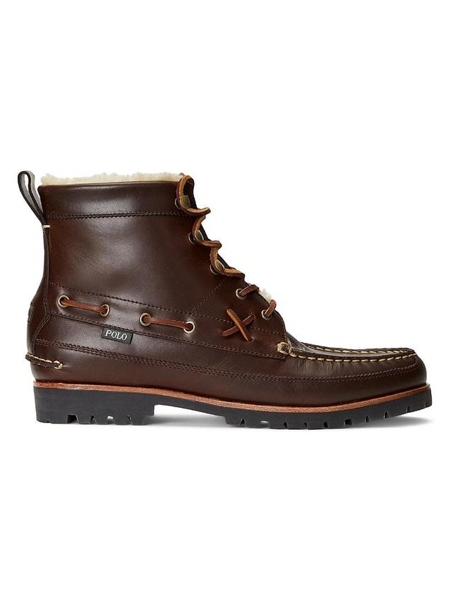 Mens Ranger Leather Lace-Up Boots Product Image