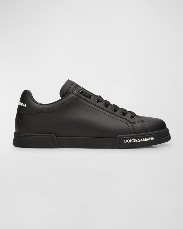 Mens Portofino Low-Top Leather Sneakers Product Image