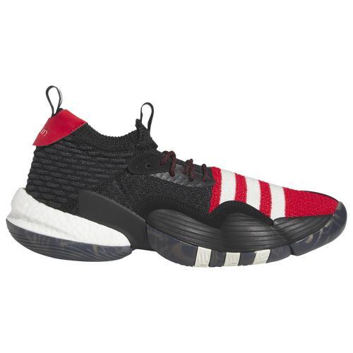 ADIDAS ORIGINALS Mens Adidas Trae Young 2.0 Basketball Shoes In Core Black/better Scarlet/off White Product Image