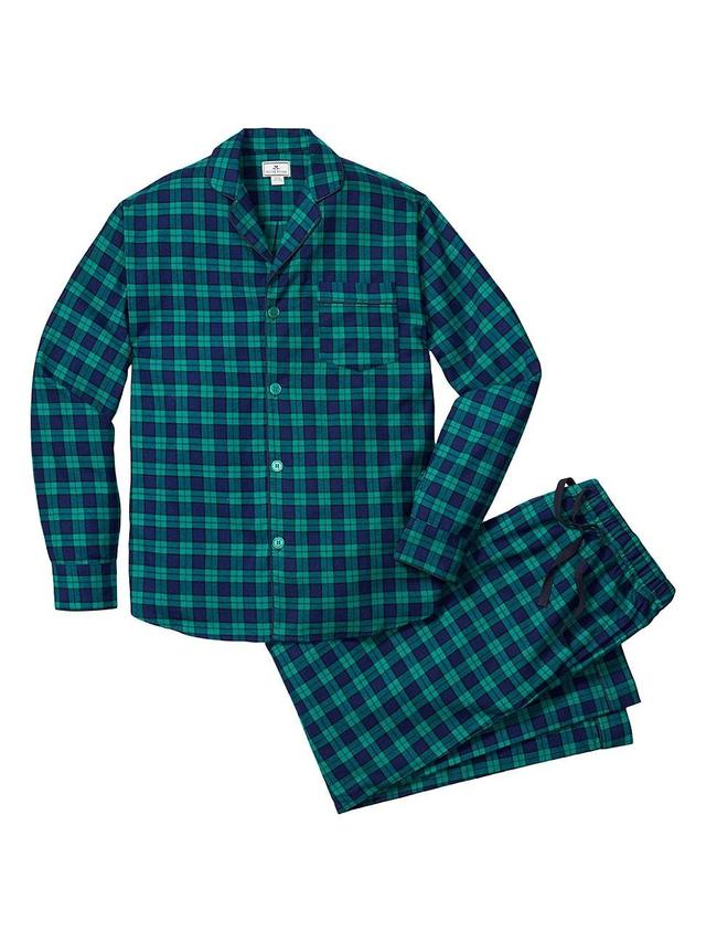 Mens 2-Piece Highland Plaid Pajama Set Product Image