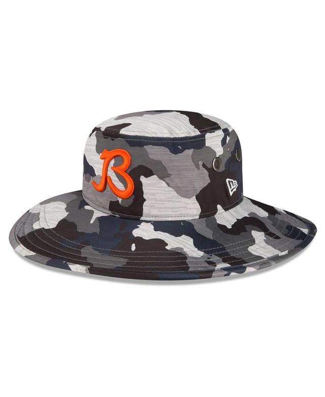 Mens New Era Camo Chicago Bears 2022 Nfl Training Camp Official Script Panama Bucket Hat Product Image