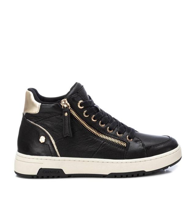 Carmela Collection Womens Leather High Top Sneakers By Xti Product Image