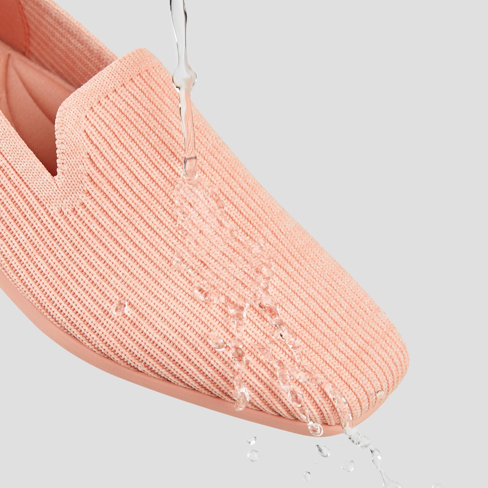 Water-Repellent Square-Toe Loafers (Samantha Walker) Product Image