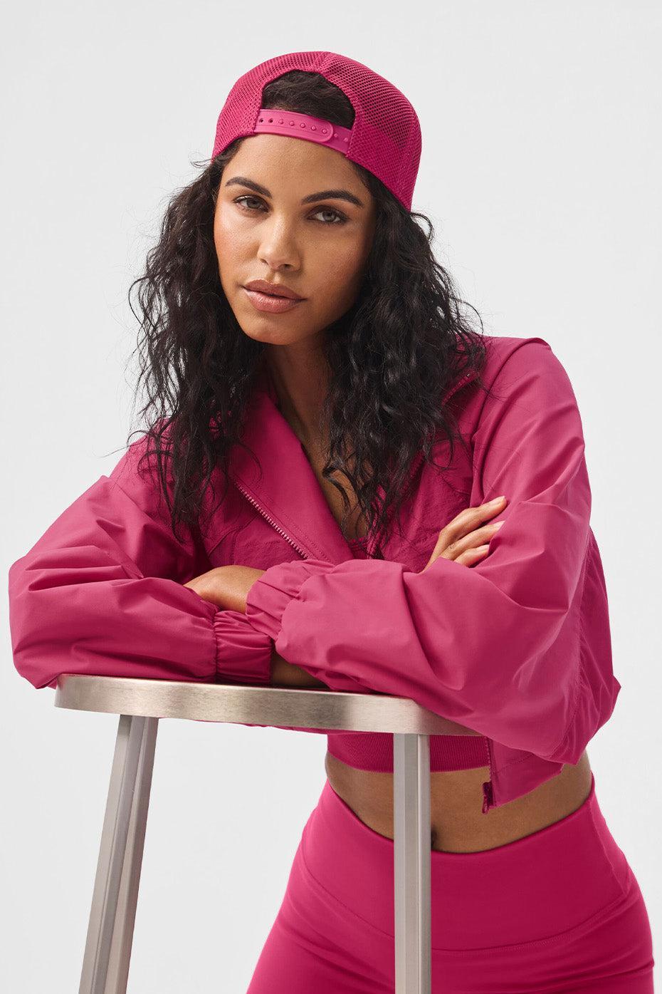 Cropped Playmaker Jacket - Pink Summer Crush Female Product Image