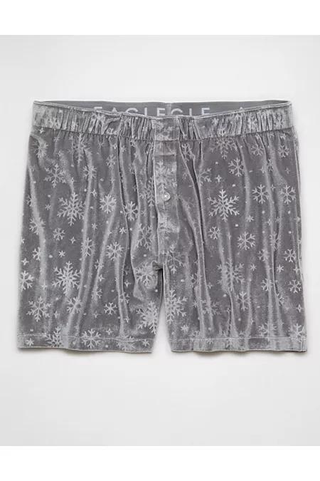 AEO Mens Snow Velvet Pocket Boxer Short Men's Product Image