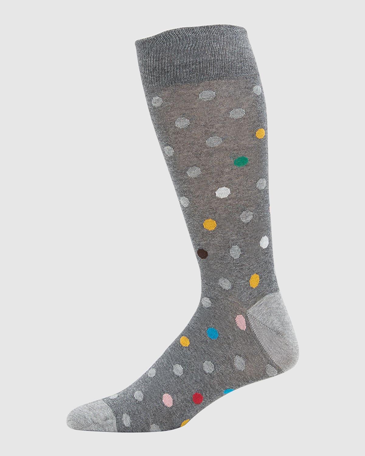 Mens Caleb Spot Crew Socks Product Image