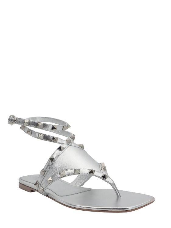 VALENTINO GARAVANI Sandals In Silver Product Image