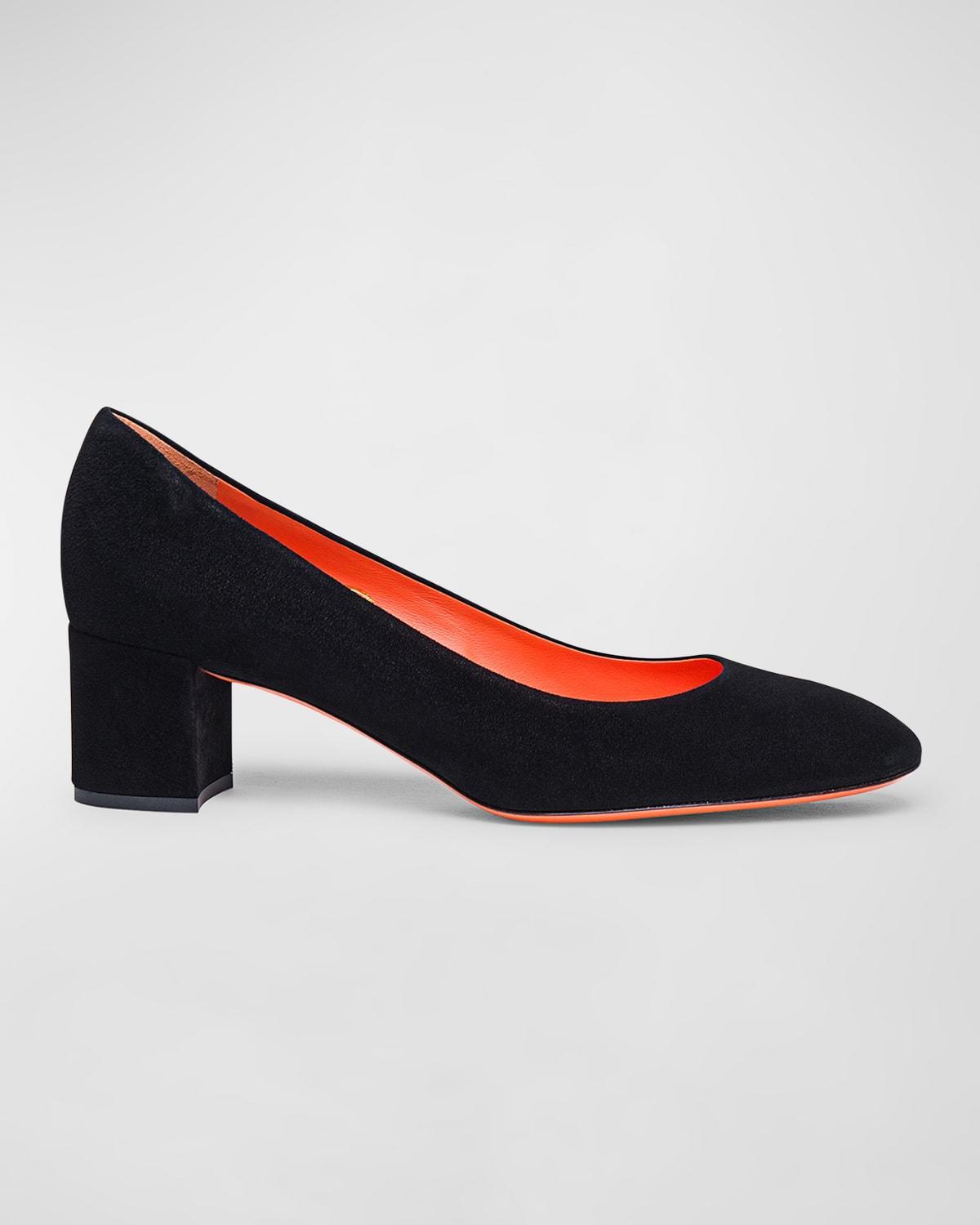 Womens 50MM Suede Pumps Product Image