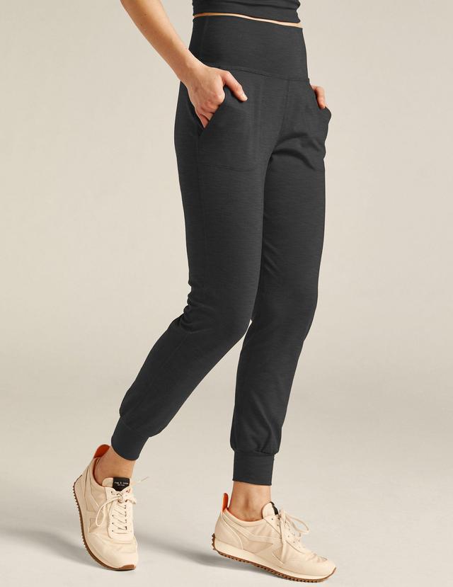 Heather Rib Midi Jogger Product Image