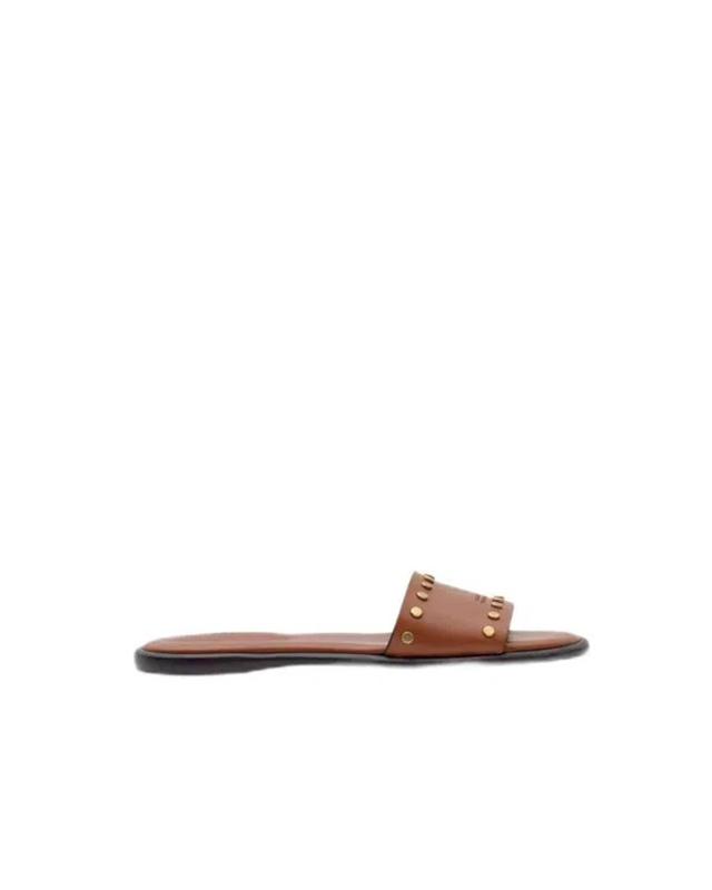 ISABEL MARANT Women's Vikee Sandals In Cognac Product Image